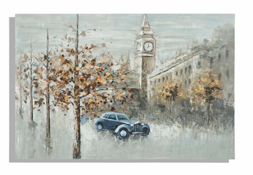 HANDMADE WALL PAINTING LONDON CM 120X3,7X80 D318580000