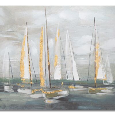 PEINTURE MURALE BATEAU OR CM 100X2,8X80 D320510000