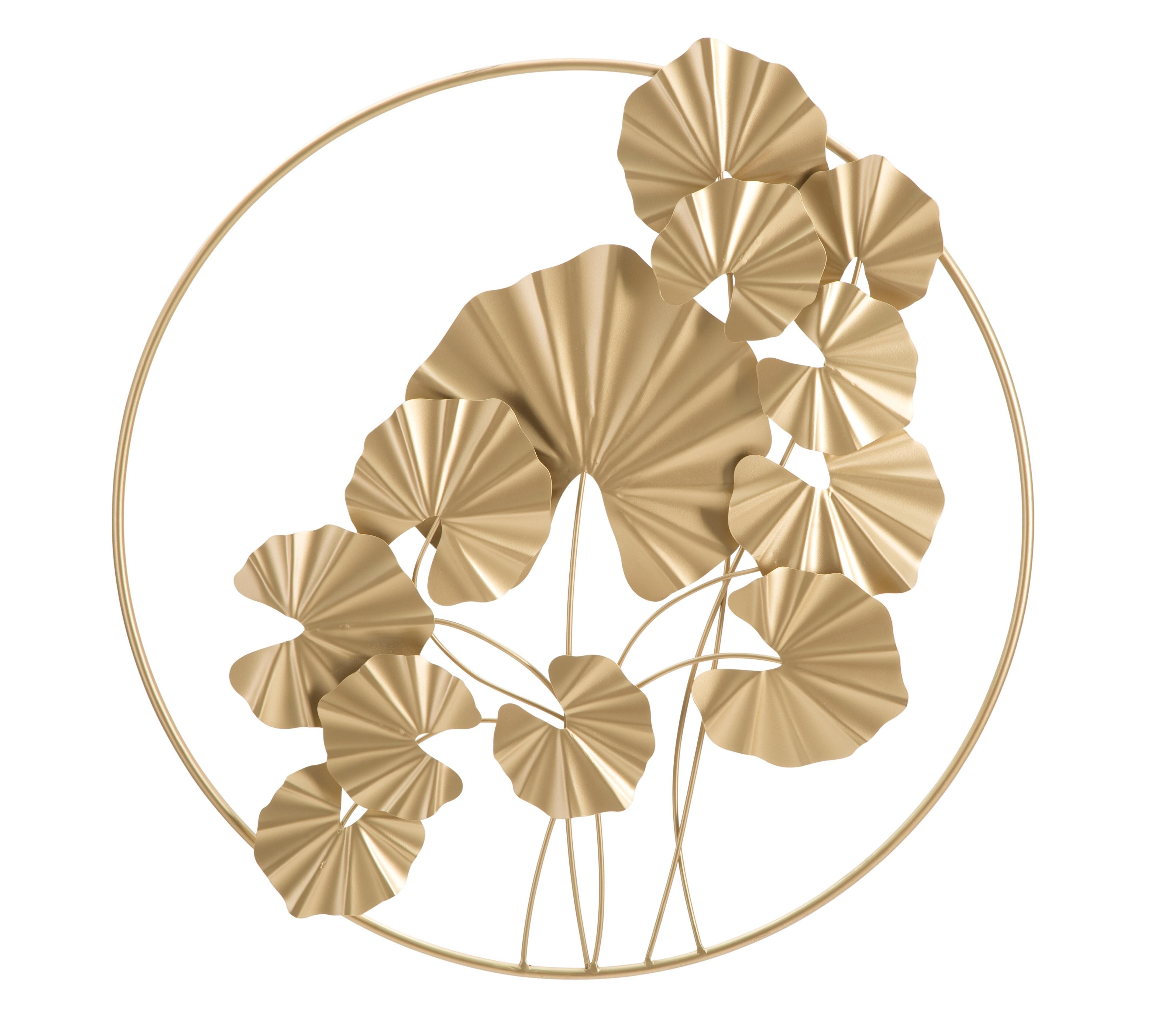 WANDPANEEL AUS EISEN RUNDE BLATT CM 59X3,9X62,75 D321580000