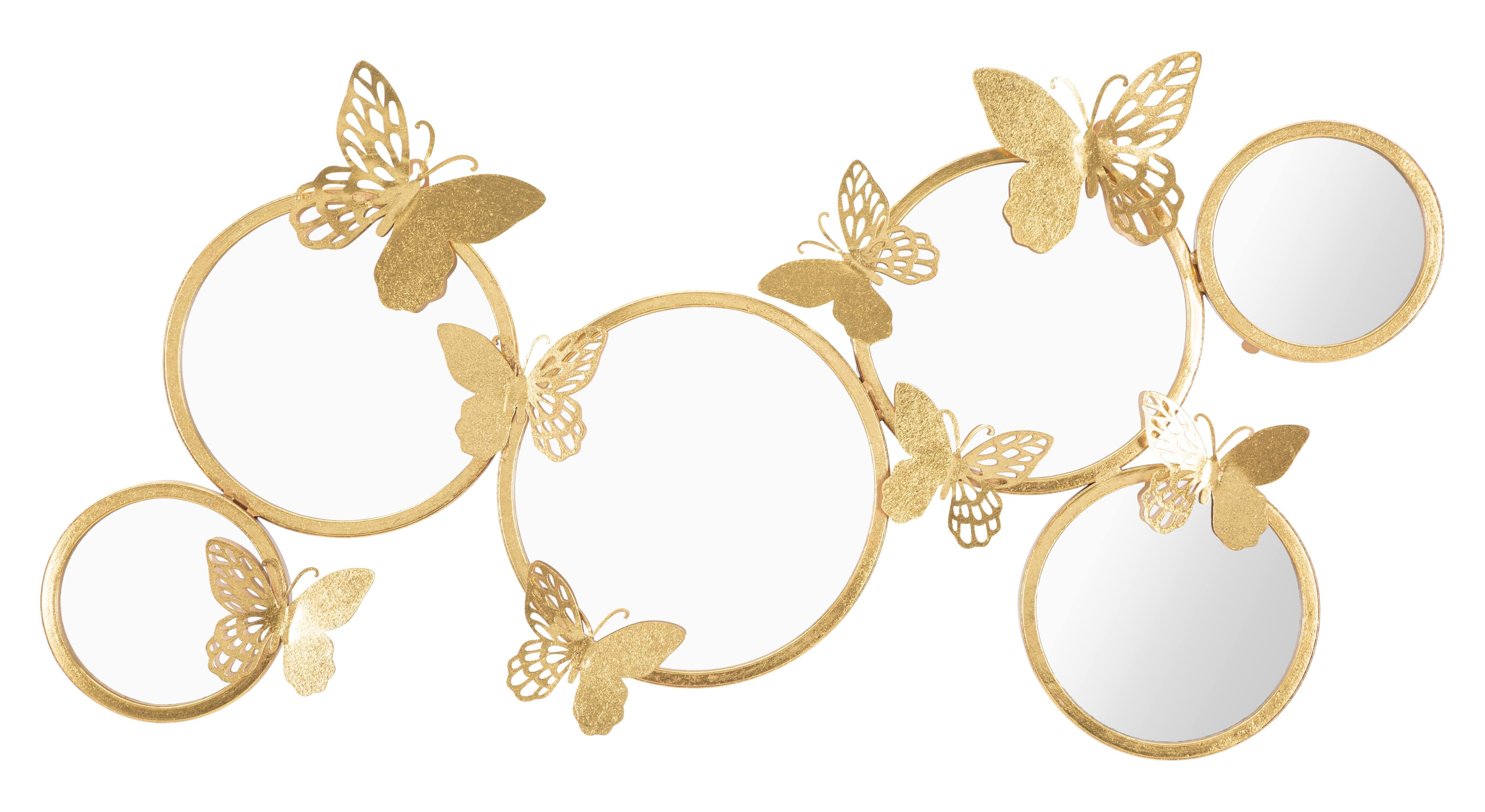 WANDPANEEL BUTTERLY SPIEGEL CM 89,5X4,5X45,5 D321680000