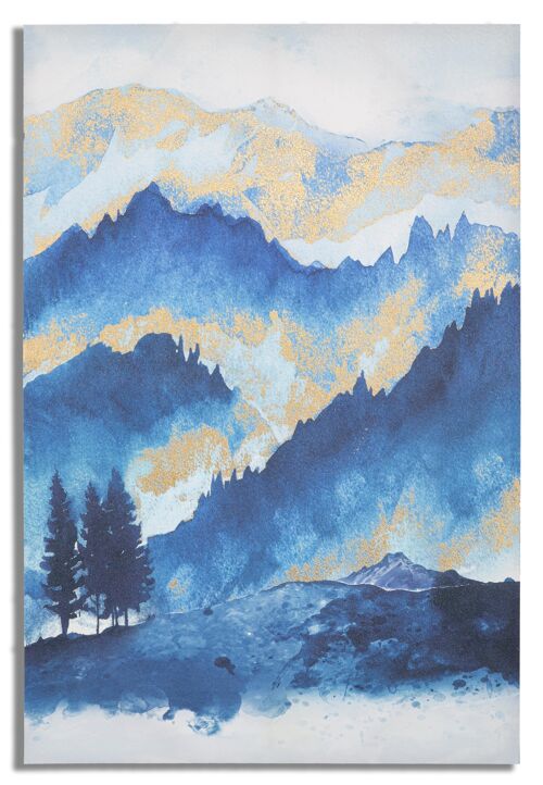 PRINTING WITH PAINT MOUNTAIN TREE CM 80X3X120 D321840000