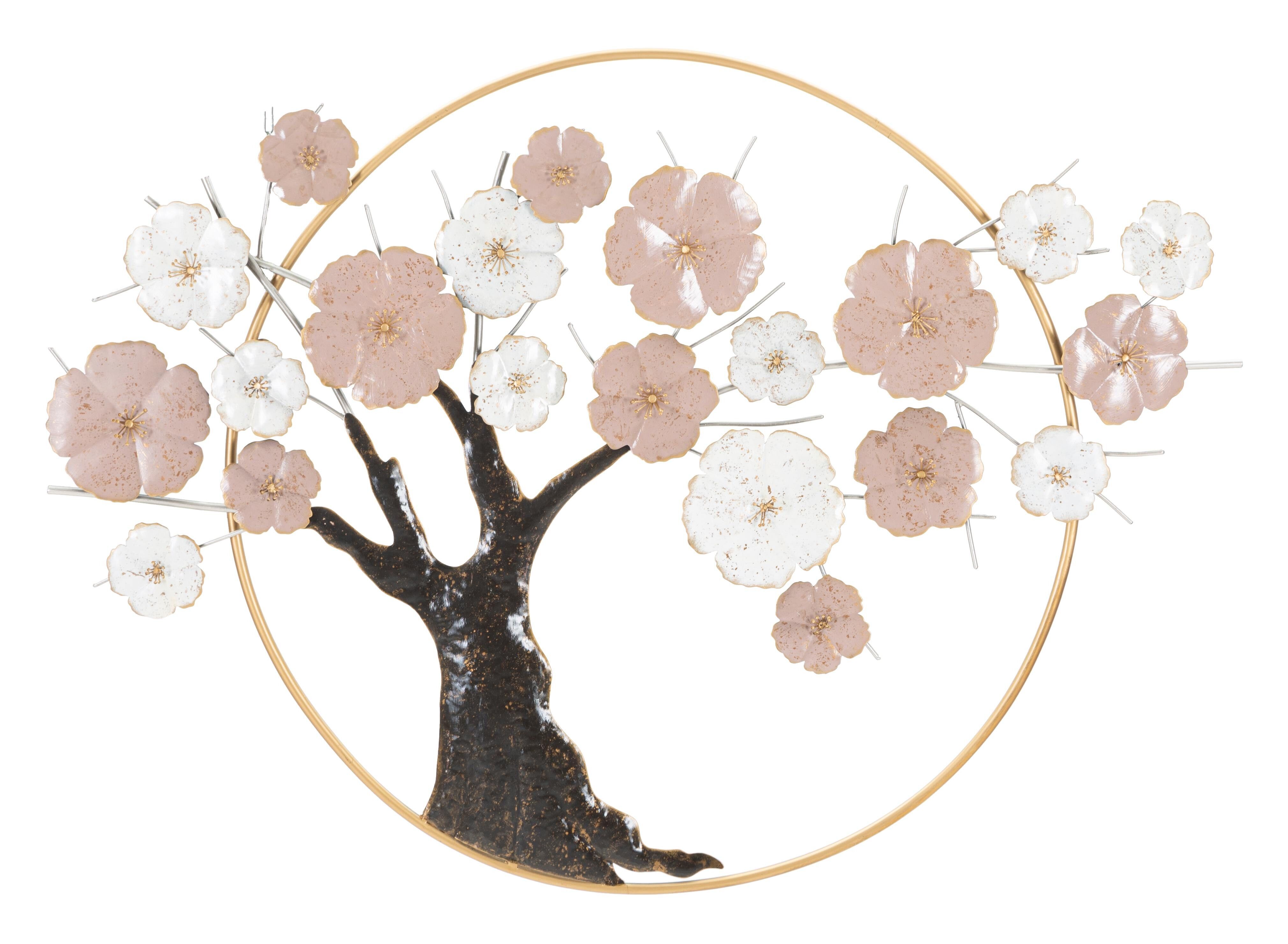 PANNELLO DA PARETE IN FERRO ALBERO CM 101X6X72 D321920000