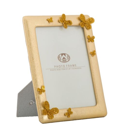 Photoframe Glam Butterfly Cm 19,5X2,5X24,5 (Internal Measurement Cm 15X20) D372020003