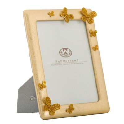 Photoframe Glam Butterfly Cm 19,5X2,5X24,5 (Internal Measurement Cm 15X20) D372020003