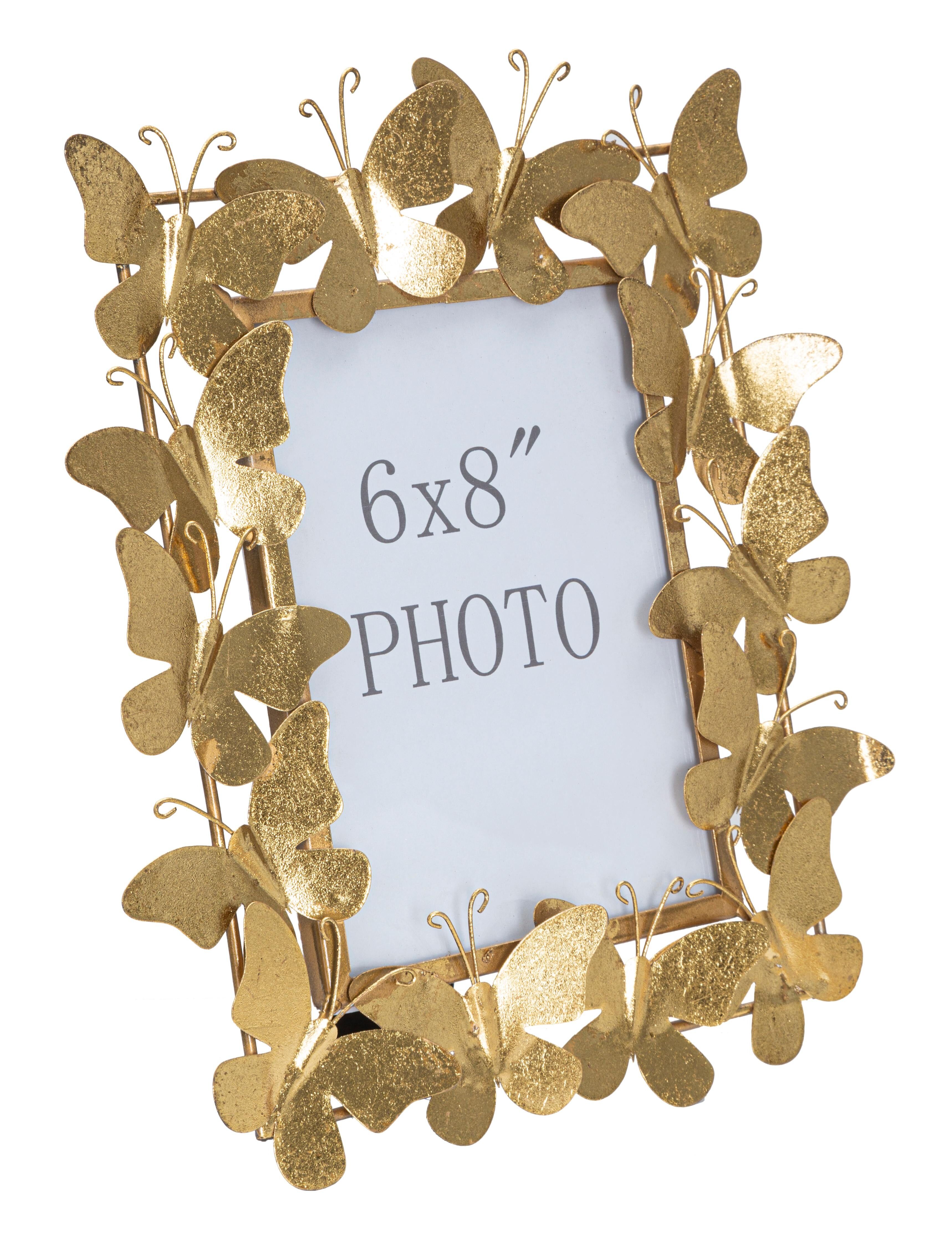 Cornice Portafoto Farfalla Glam Cm 28X11,5X30,5 (Misure Interne Cm 15X20) D372030003