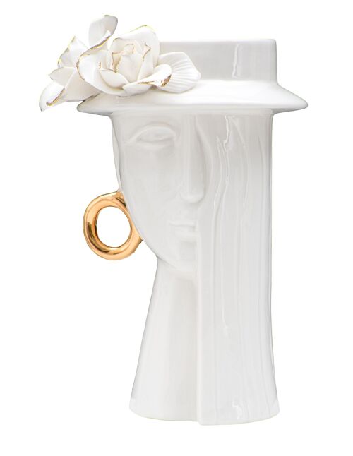 Vase Woman Elegant Cm 15X13,3X23,5 D420300000