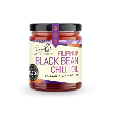 Chili-Öl aus schwarzen Bohnen | 1-Stern Great Taste Award 2019