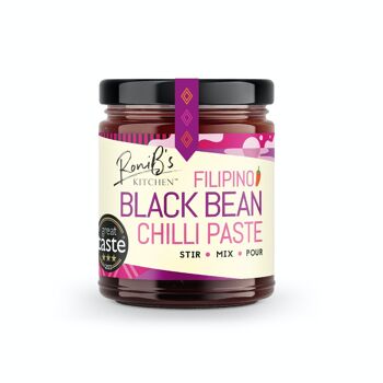 Pâte de piment aux haricots noirs | 3 étoiles d'or Great Taste Award 2022 | Excellent Umami Boost pour n'importe quel plat, n'importe quelle cuisine 1