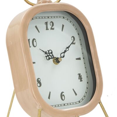 TABLE CLOCK GLAM IN ROSE COLOR CM 16X5X29 D646040000