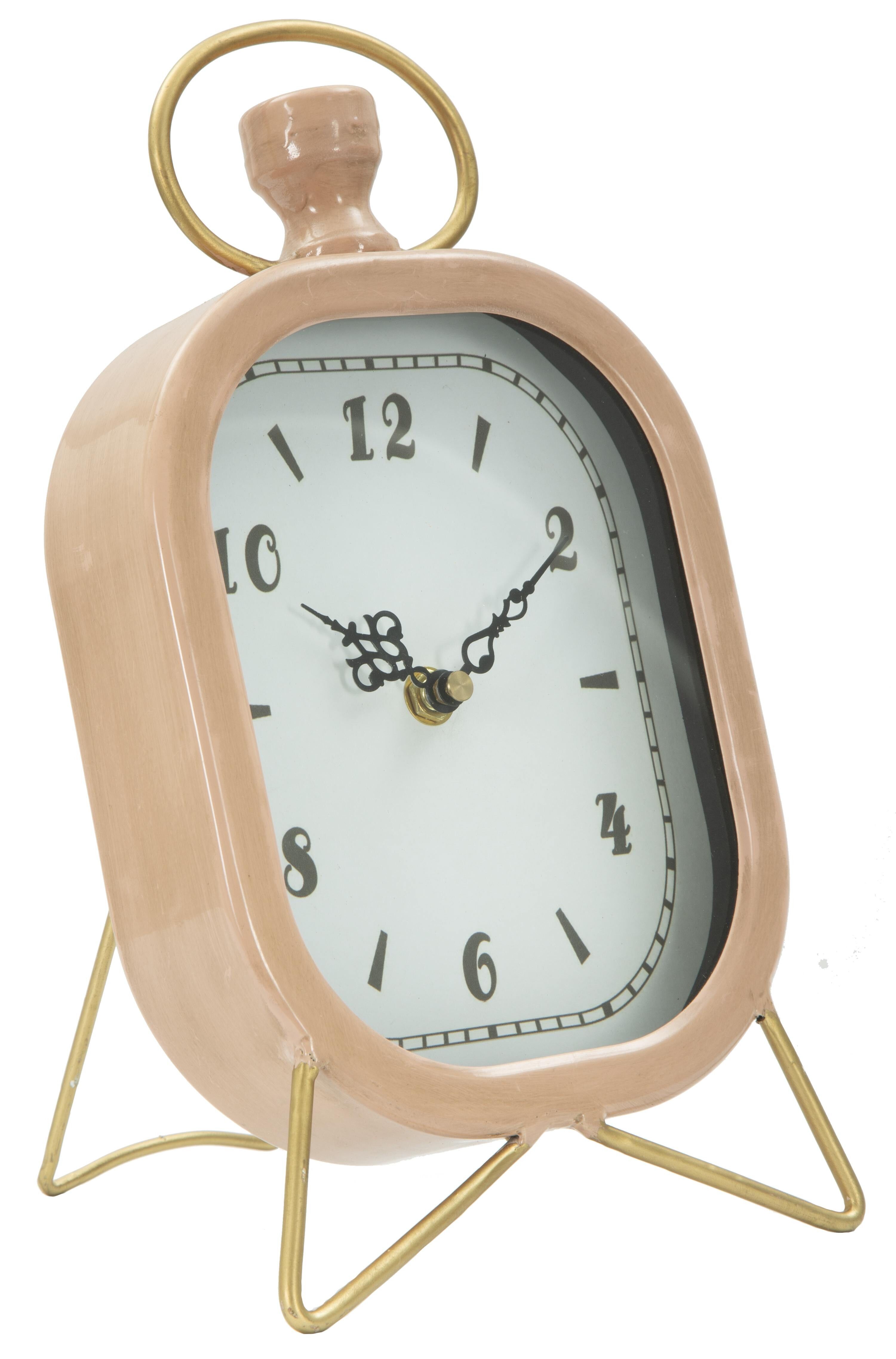 OROLOGIO DA TAVOLO GLAM COLOR ROSA CM 16X5X29 D646040000