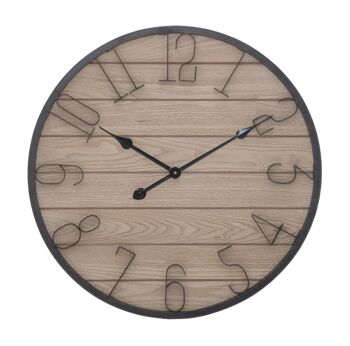 Horloge Murale Bois Cm Ø 60X4,5 D647340000