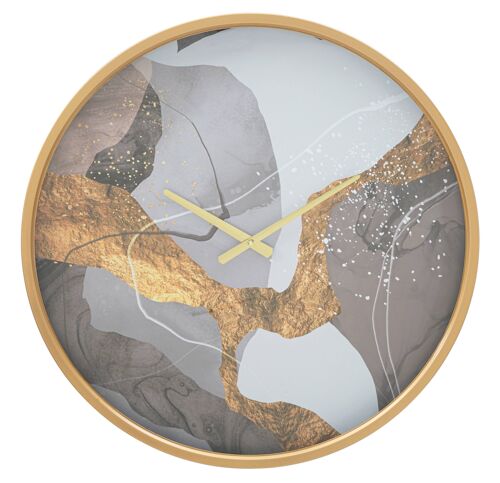 WALL CLOCK ART GREY CM 60X6 D647610000