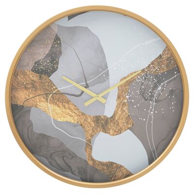 HORLOGE MURALE ART GRIS CM 60X6 D647610000
