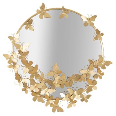 MIROIR PAPILLON ROND CM 74X4X75 D660040000