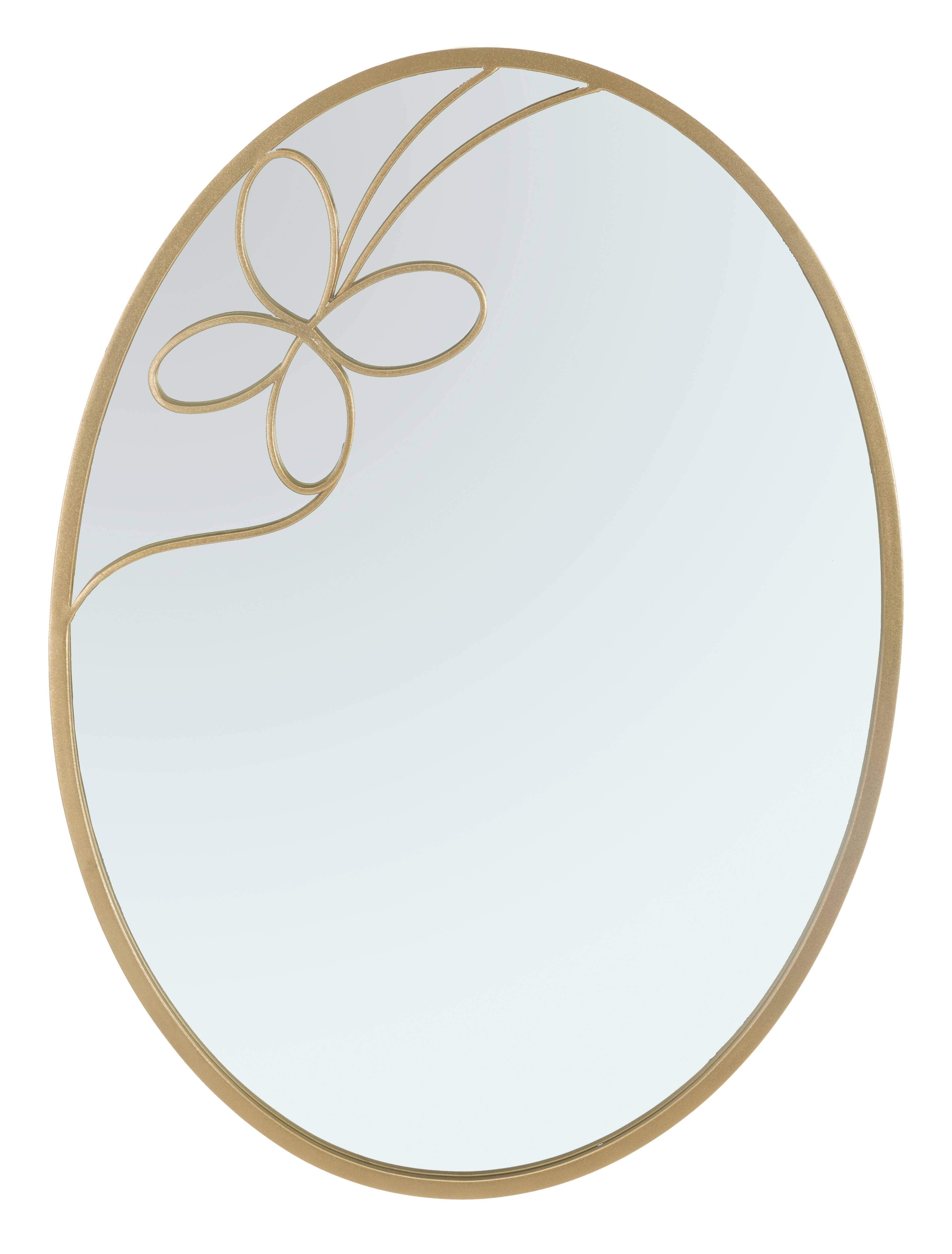 SPECCHIO DA PARETE LINEA FARFALLA ORO CM 66X3X90 D660540000