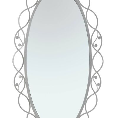 WALL MIRROR OVAL SILVER CM 60X2,5X110 D660550000