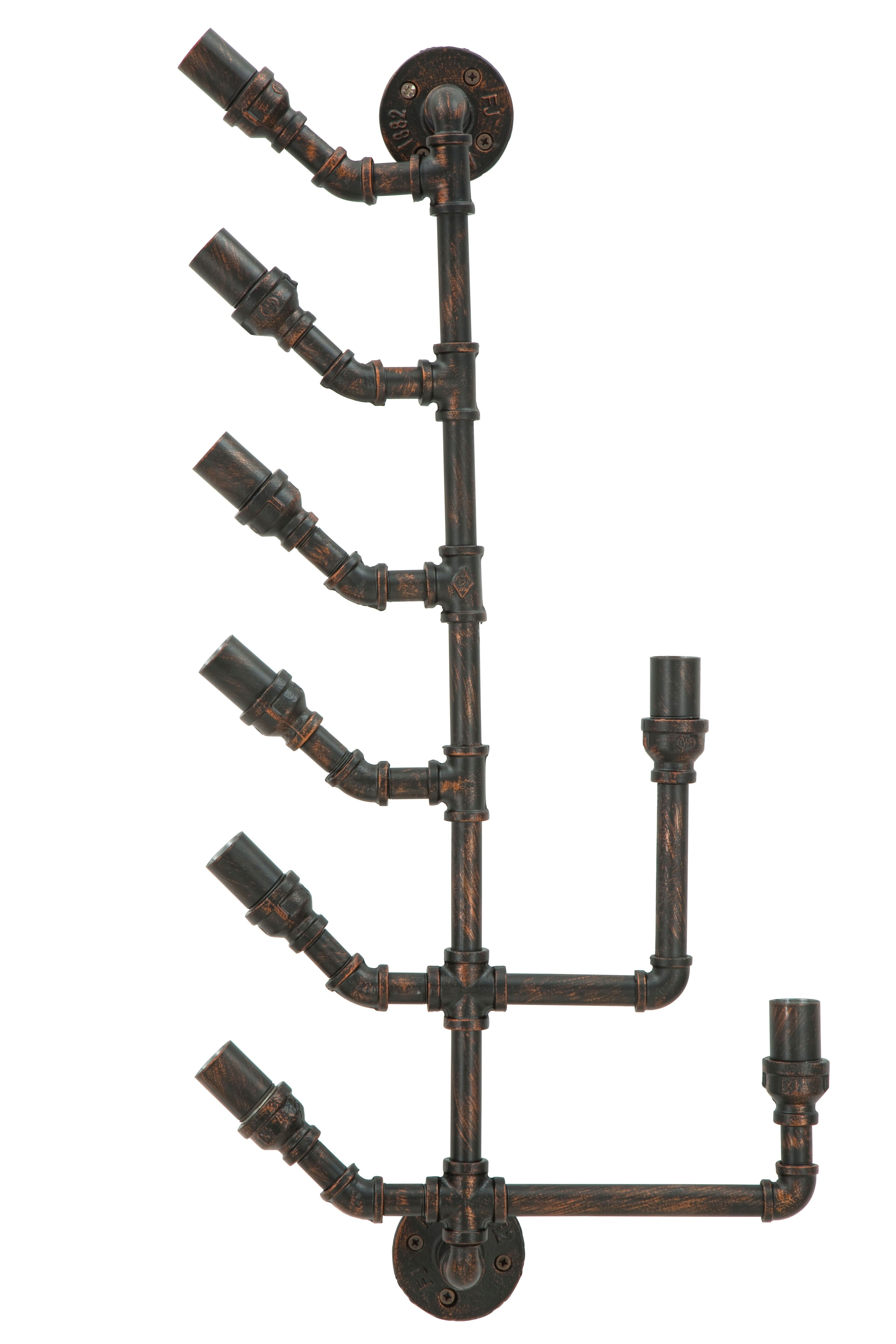 WANDFLASCHENHALTER MANHATTAN 8 PLÄTZE CM 40X9X82 D1420940008