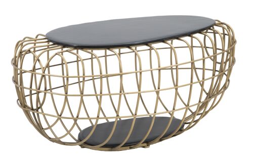 COFFEE TABLE GOLD SPIDER CM 119X75X55 D1421500000