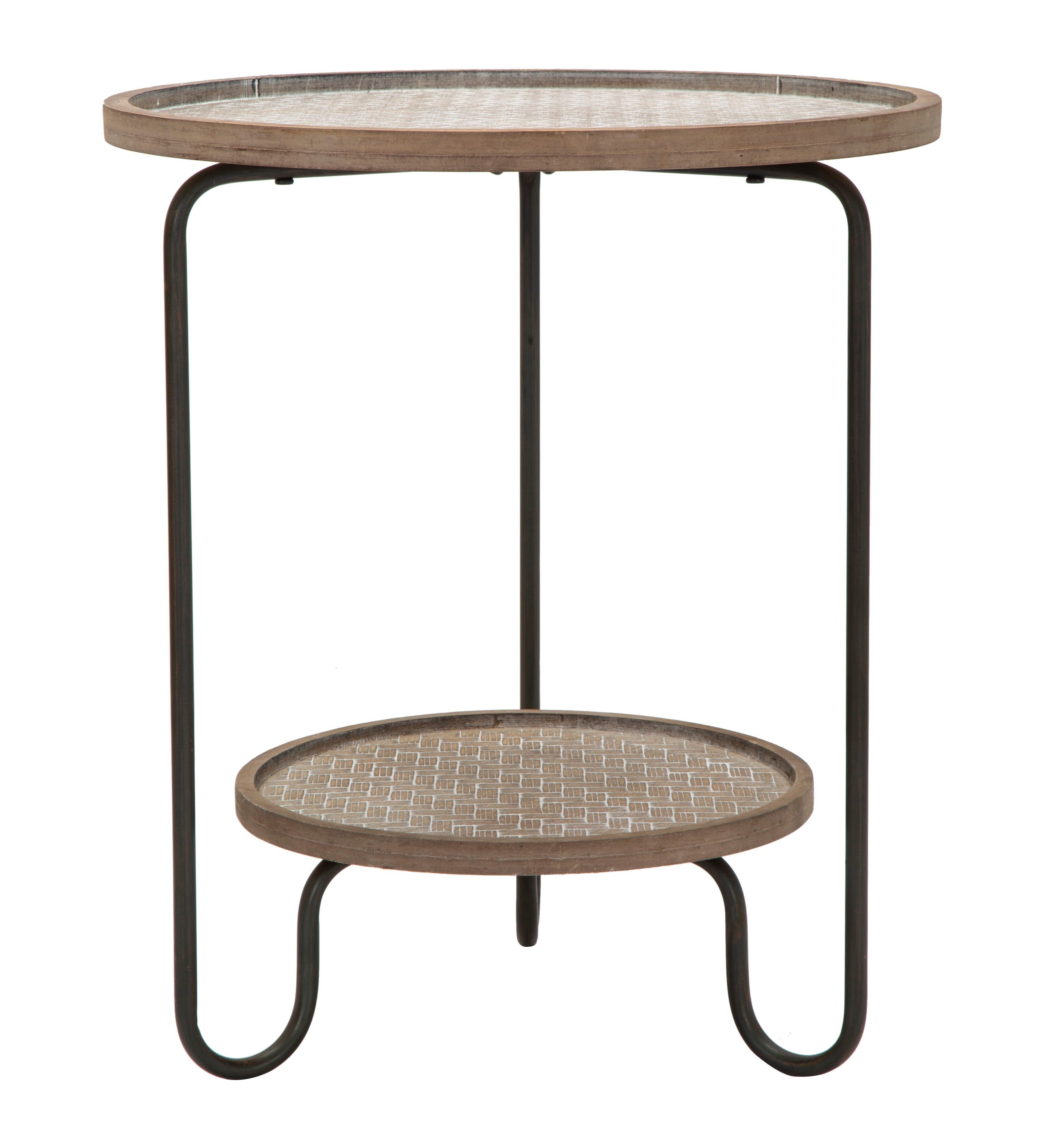 Tavolo Arex 2 Ripiano Cm Ø 48X54,5 D1422850000