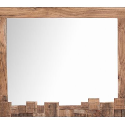 Specchio Mumbai Cm 90X2,5X75 (Legno Di Acacia Nilotica) D1423170000