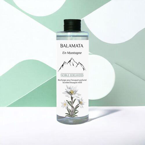 Noble Edelweiss - Recharge pour Bouquet Parfumé - 250ml - En Montagne