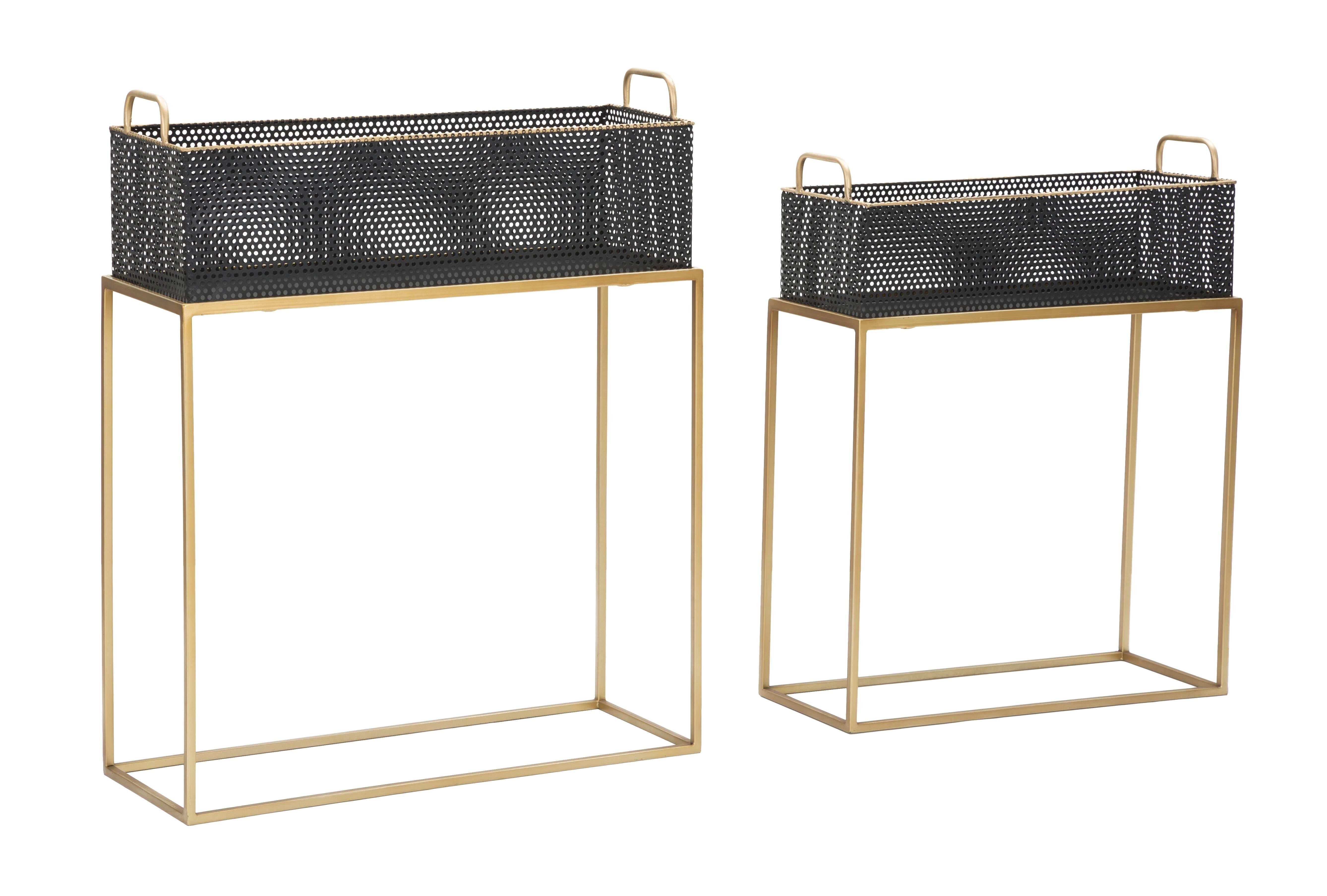 VASE HOLDER FASHION RET. COPPIA CM 60X23X73.5-51X20X64 D1424440000