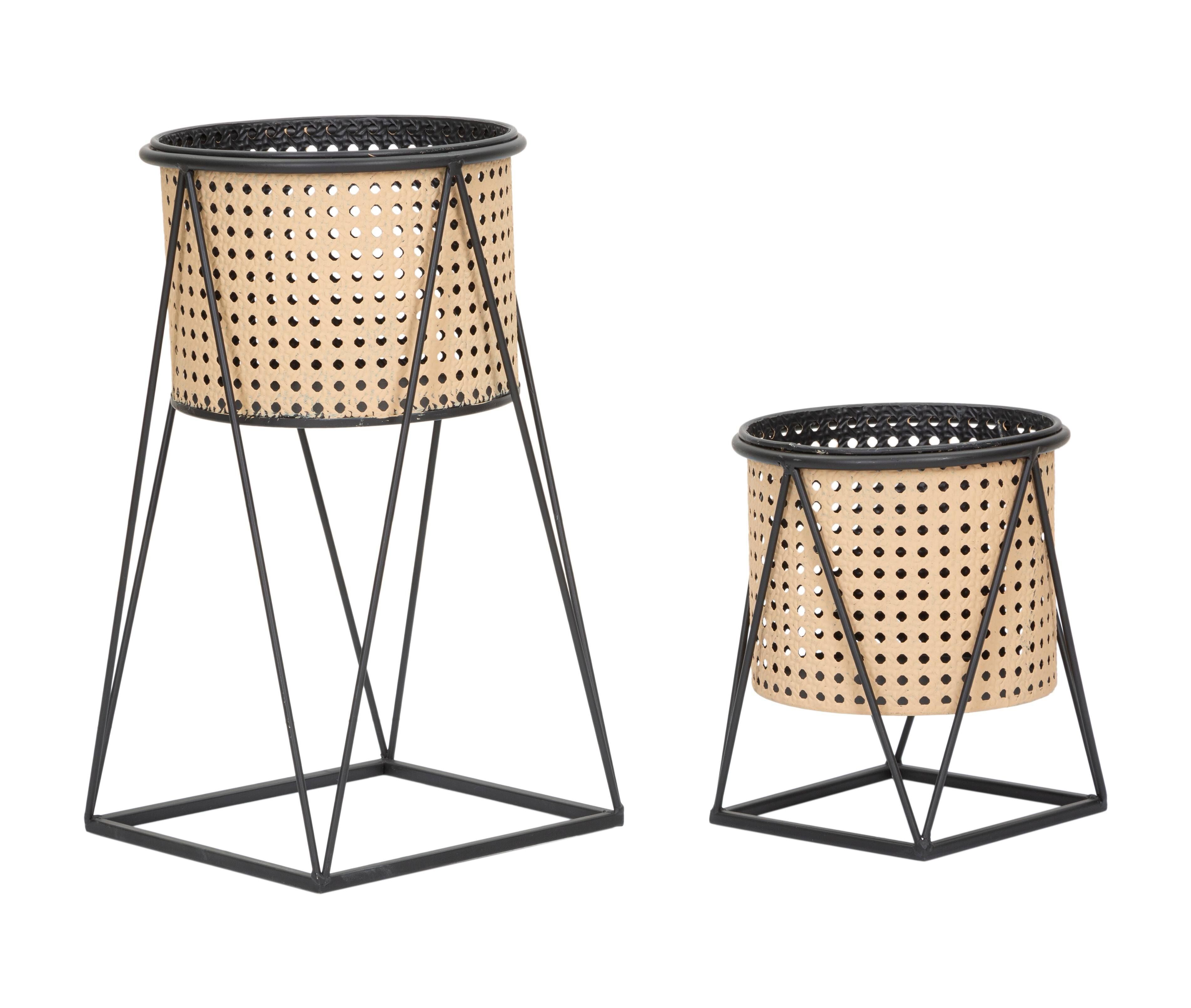 SET 2 VASEHALTER OSAKA CM 21X40-19X22
 D1426240000