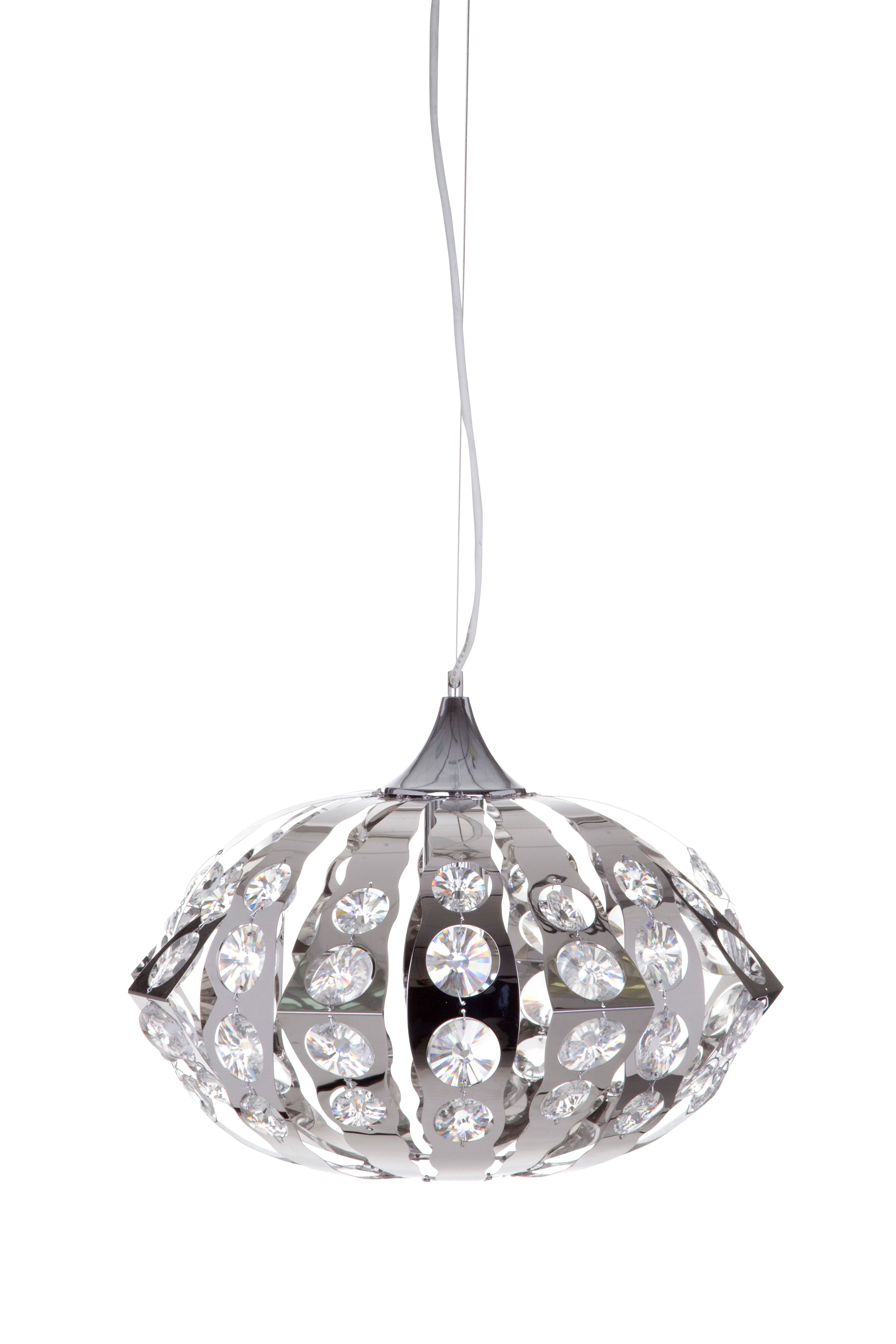 LAMPADA DA SOFFITTO BEETLE ACCIAIO CM 41X26 D1707020000