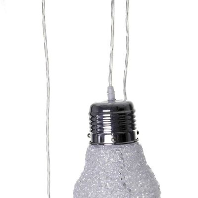 CEILING LAMP BULB 3 LIGHTS WHITE CM Ø 15X26 ( SINGULAR) D1707290000