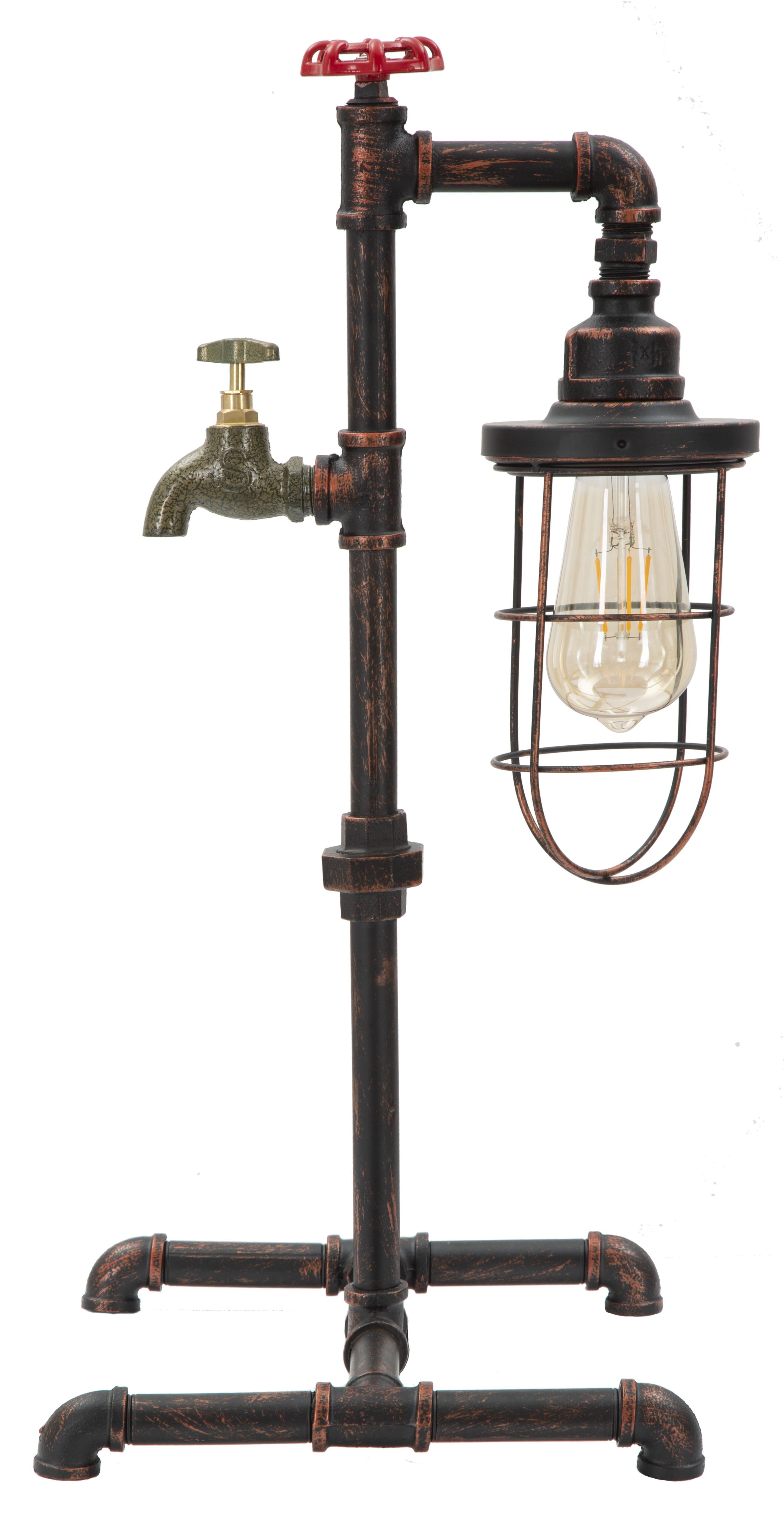 LAMPADA DA TAVOLO MANHATTAN/CAGE CM 27X27X56 D1710670000
