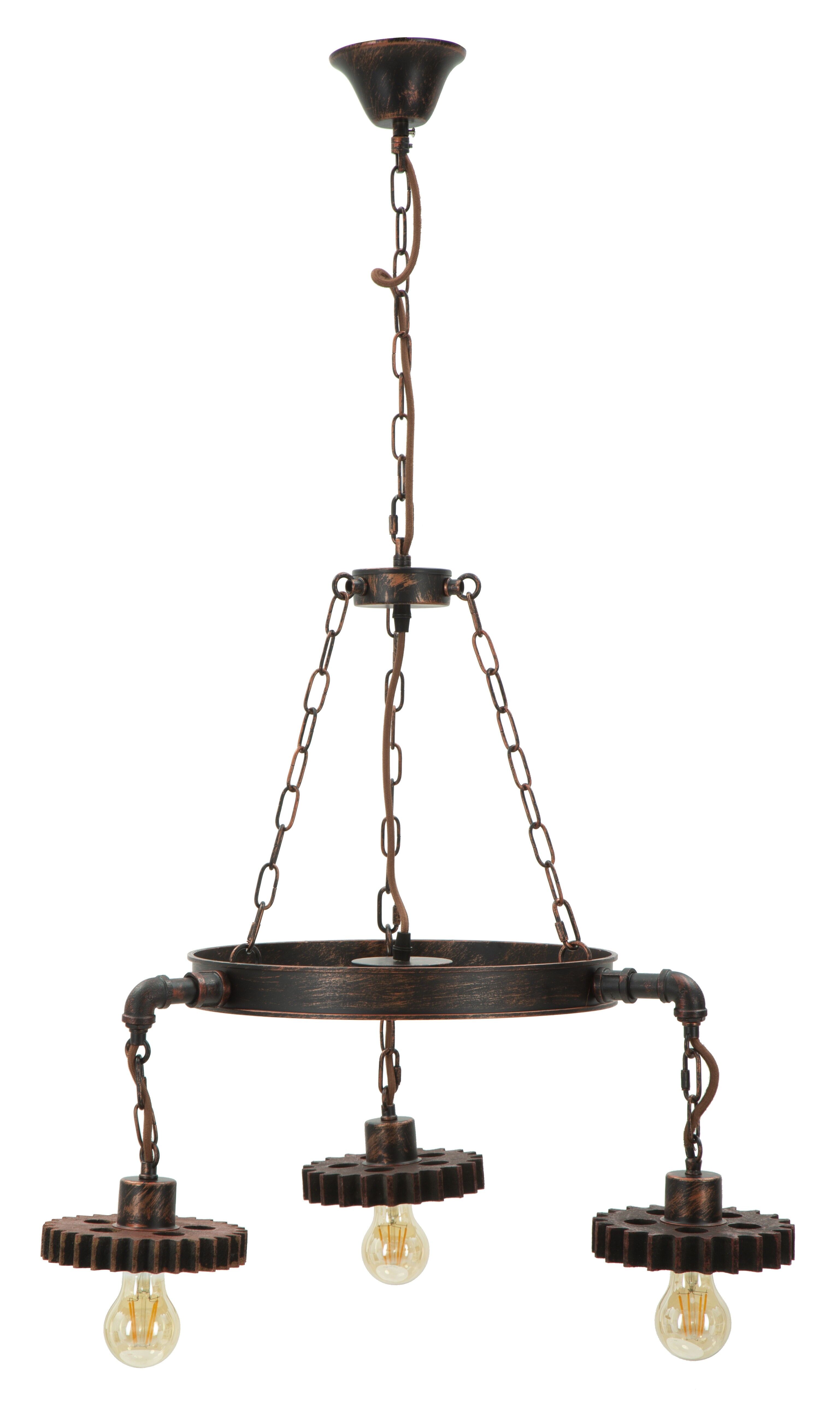 LAMPADA DA SOFFITTO GEAR 3 LUCI CM Ø 54X104 D1710690000