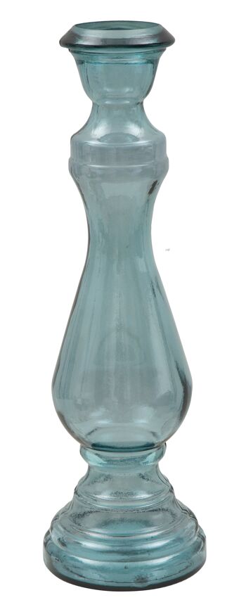 BOUGEOIR LUMIÈRE EN VERRE RECYCLÉ CM Ø 17X55 (FABRIQUÉ EN ESPAGNE) D1903570002