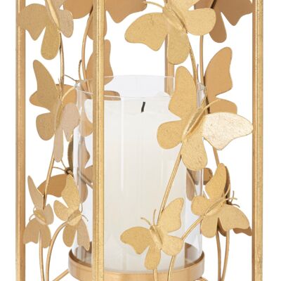 Bougeoir Glam Papillon Cm 14x14x29 D1903620000