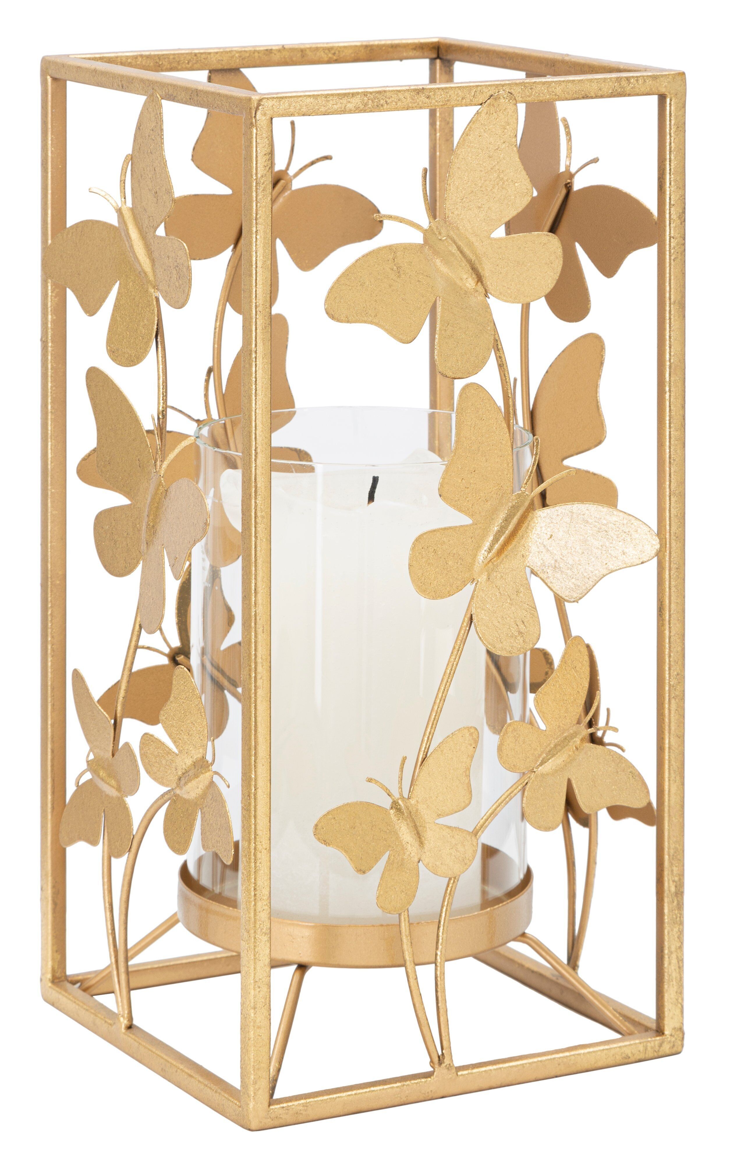Portacandela Glam Farfalla Cm 14X14X29 D1903620000
