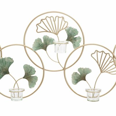 WALL CANDLE HOLDER GREENERY CM 80X7,5X35,5 D1903790000