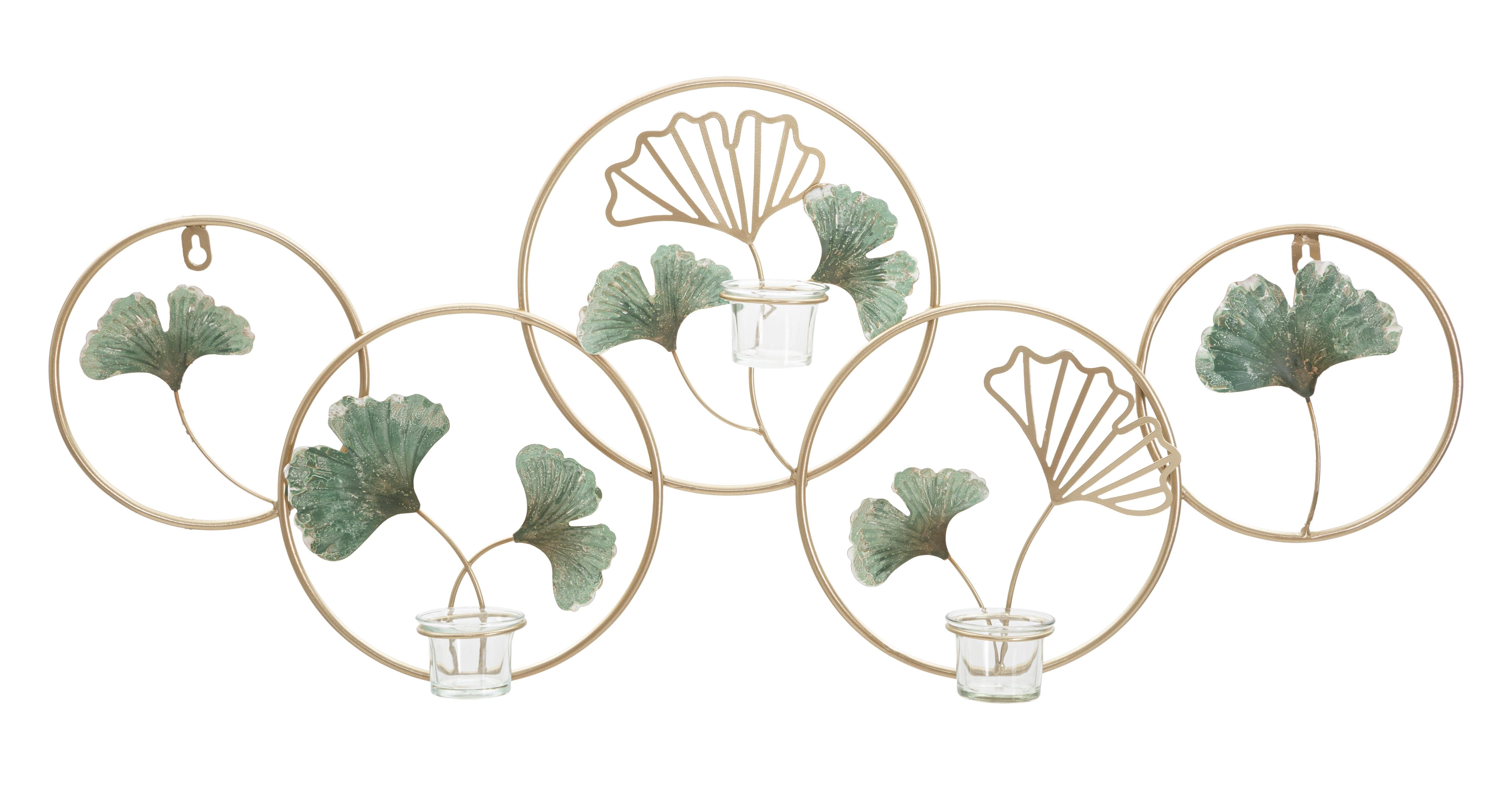 PORTACANDELE DA PARETE GREENERY CM 80X7,5X35,5 D1903790000