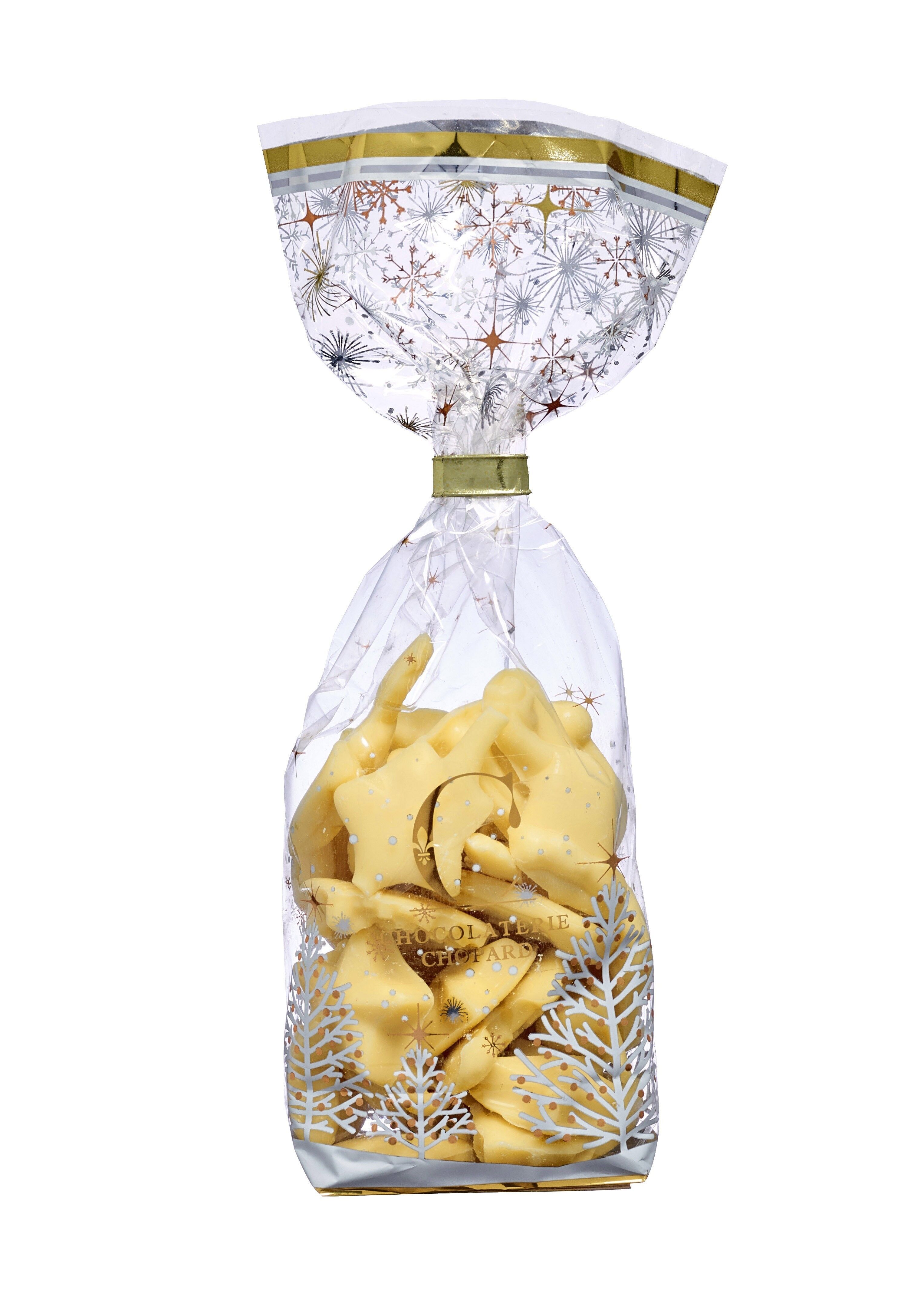 Pacchetto di patatine di Natale al cioccolato bianco