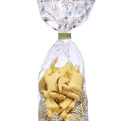 Packet of White Chocolate Christmas Fries