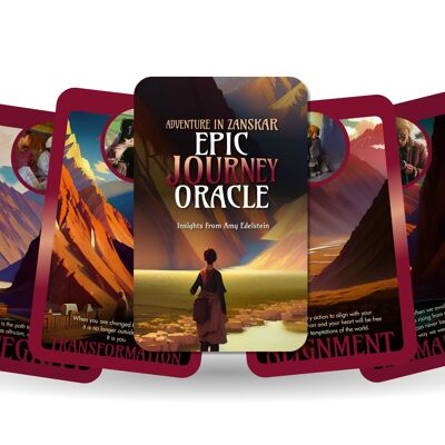 Avventura a Zanskar - Epic Journey Oracle - Approfondimenti da Amy Edelstein