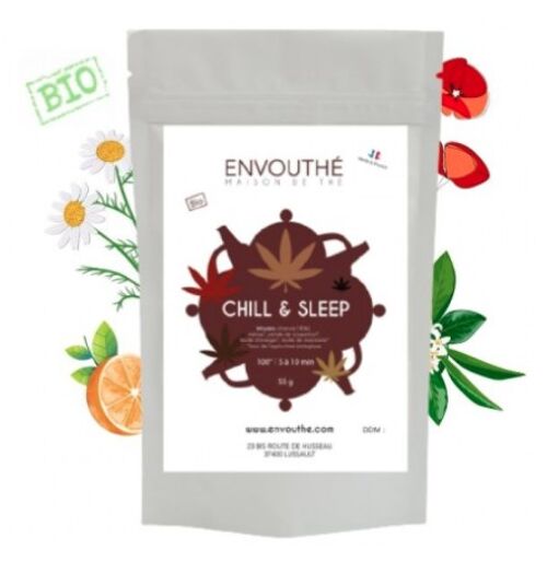Infusion au Chanvre "Chill & Sleep " Envouthé