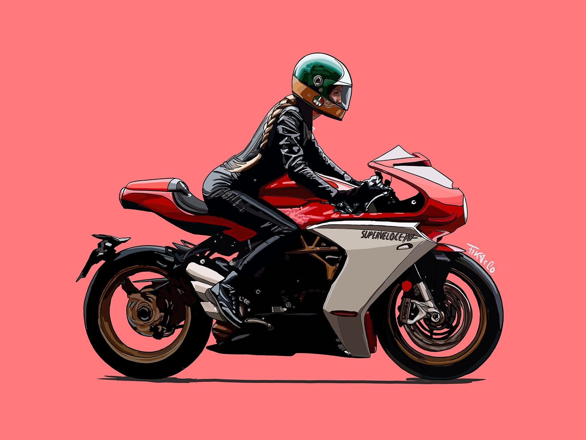 ArtRide Superveloce-Blatt