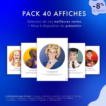 Pack Affiches 2024 - 40 Affiches 1