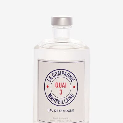 Quai 3 - Eau de Cologne 500 ml