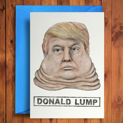 Donald Lump - Tarjeta de cumpleaños divertida
