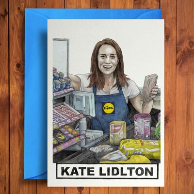 Kate Lidlton - Funny Birthday Card