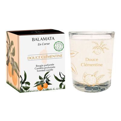 Douce Clémentine - Bougie Parfumée - 80G - En Corse