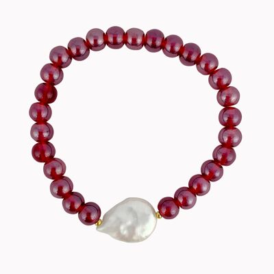 Pulsera Burbuja Roja