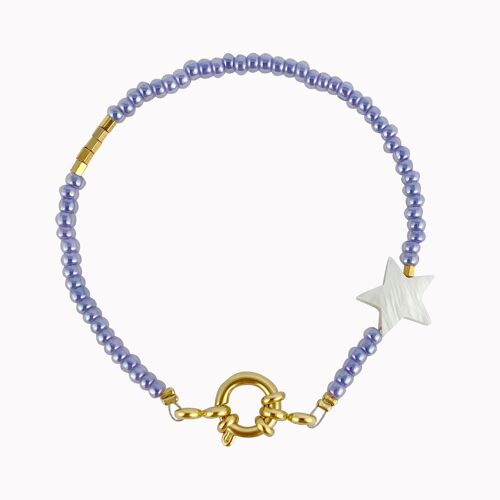 Armband Purple Star