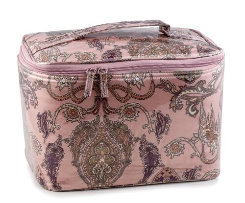 Kosmetiktasche Pastel Paisley Beauty Case Pink