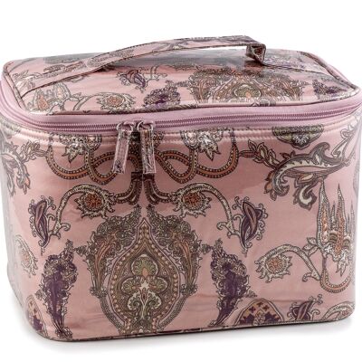 Cosmetic case Pastel Paisley Beauty Case Pink
